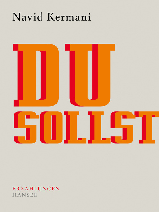 Title details for Du sollst by Navid Kermani - Available
